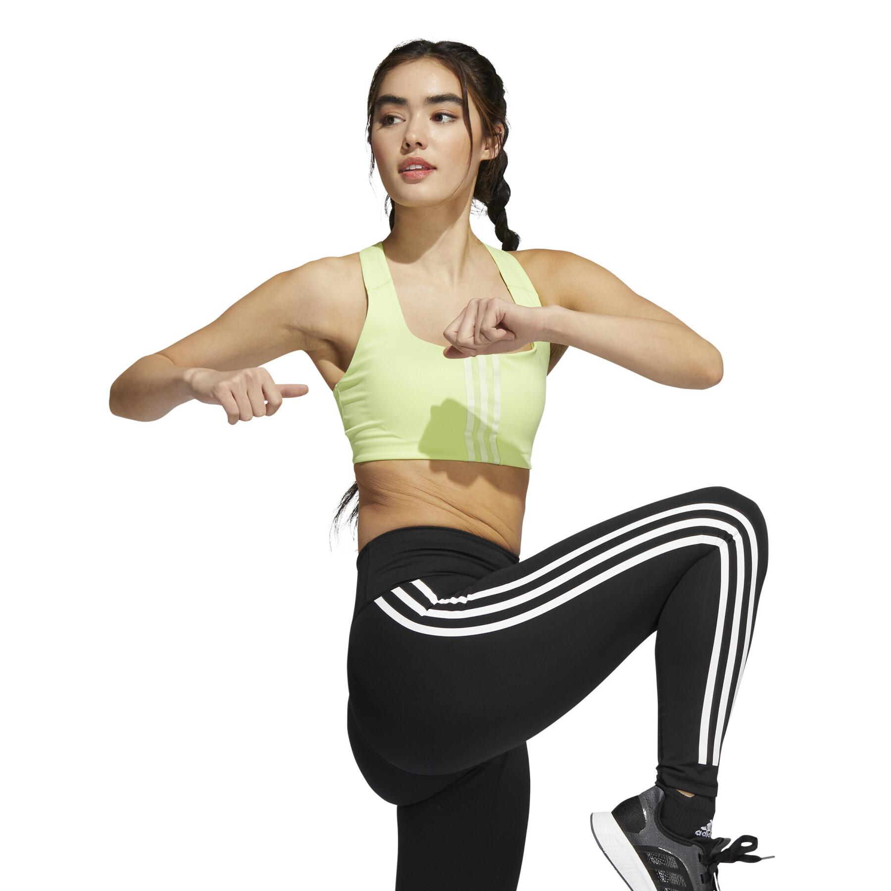 Middelhoge steun-bh voor vrouwen adidas Powerimpact Training